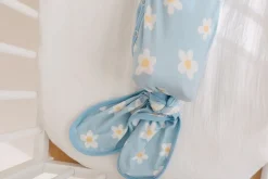 Copper Pearl Newborn Knotted Gown - Della