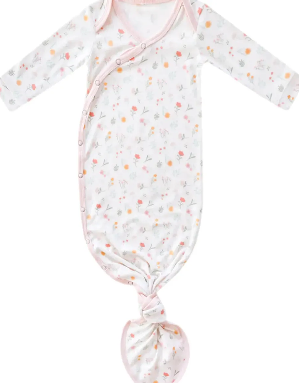 Copper Pearl Newborn Knotted Gown - Mabel