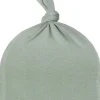 Copper Pearl Newborn Top Knot Hat - Briar