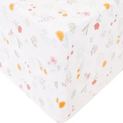 Copper Pearl Premium Fitted Crib Sheet - Mabel