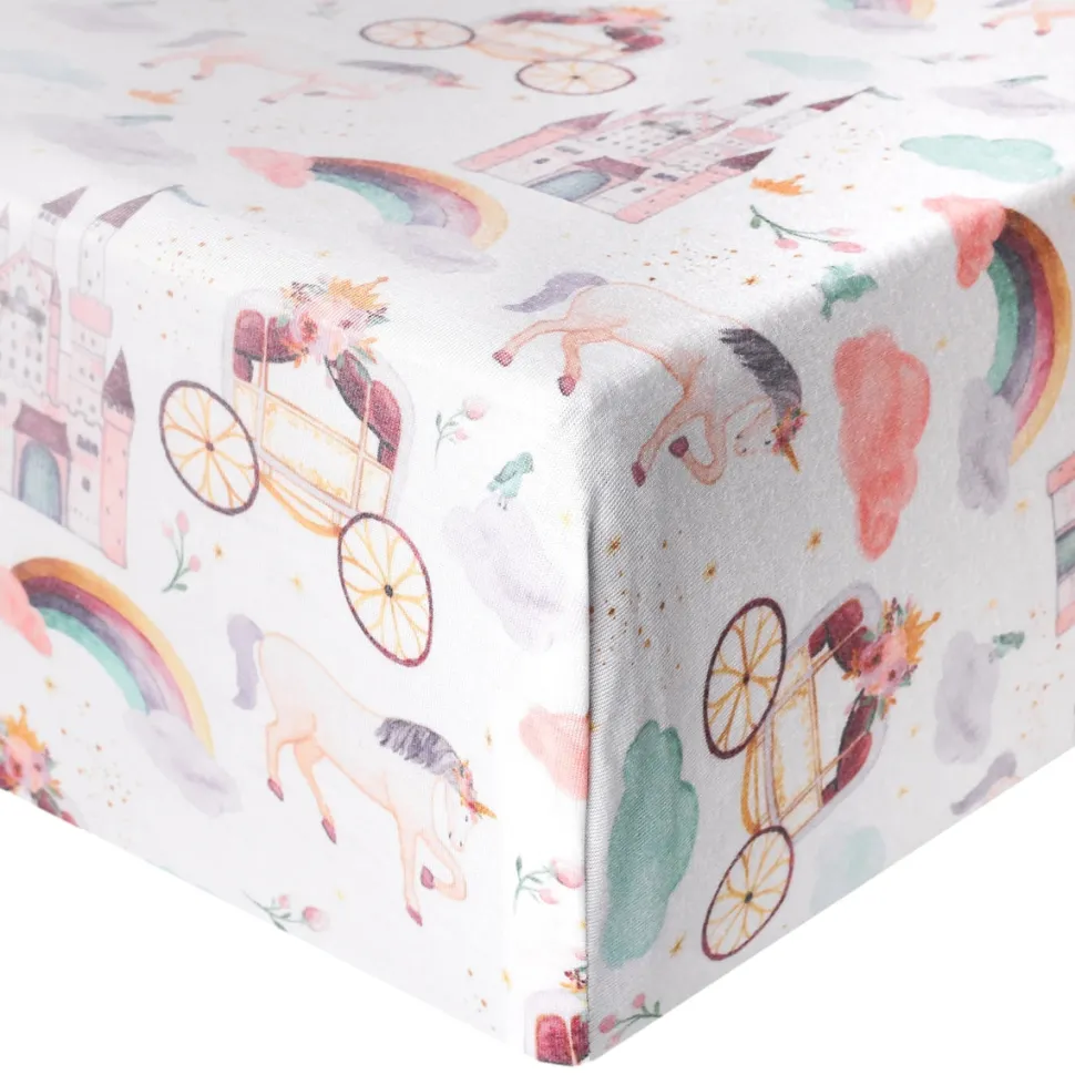 Copper Pearl Premium Fitted Crib Sheet - Enchanted
