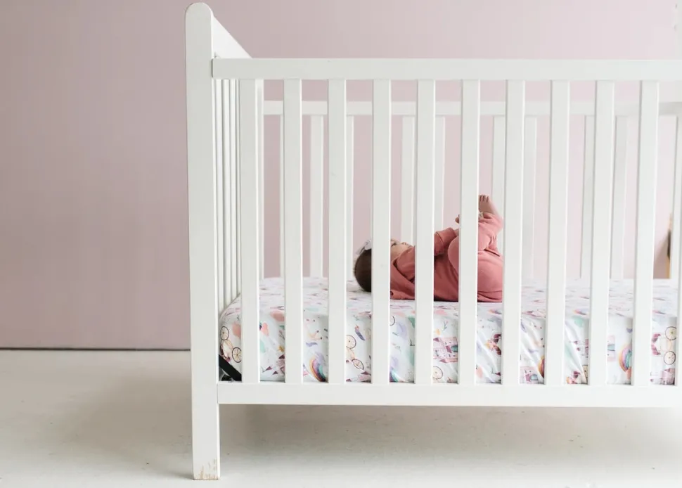 Copper Pearl Premium Fitted Crib Sheet - Enchanted