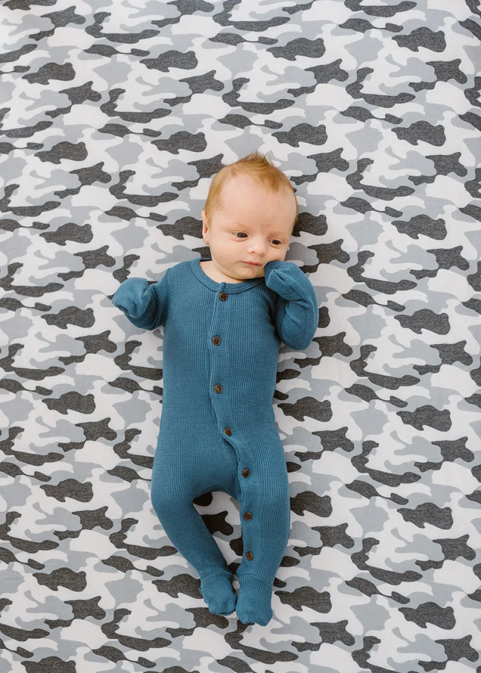 Copper Pearl Premium Fitted Crib Sheet - Gunnar