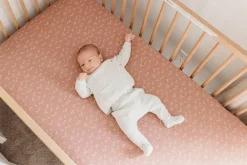 Copper Pearl Premium Fitted Crib Sheet - Rocky
