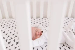 Copper Pearl Premium Fitted Crib Sheet - Wild