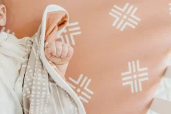 Copper Pearl Premium Fitted Crib Sheet - Mesa