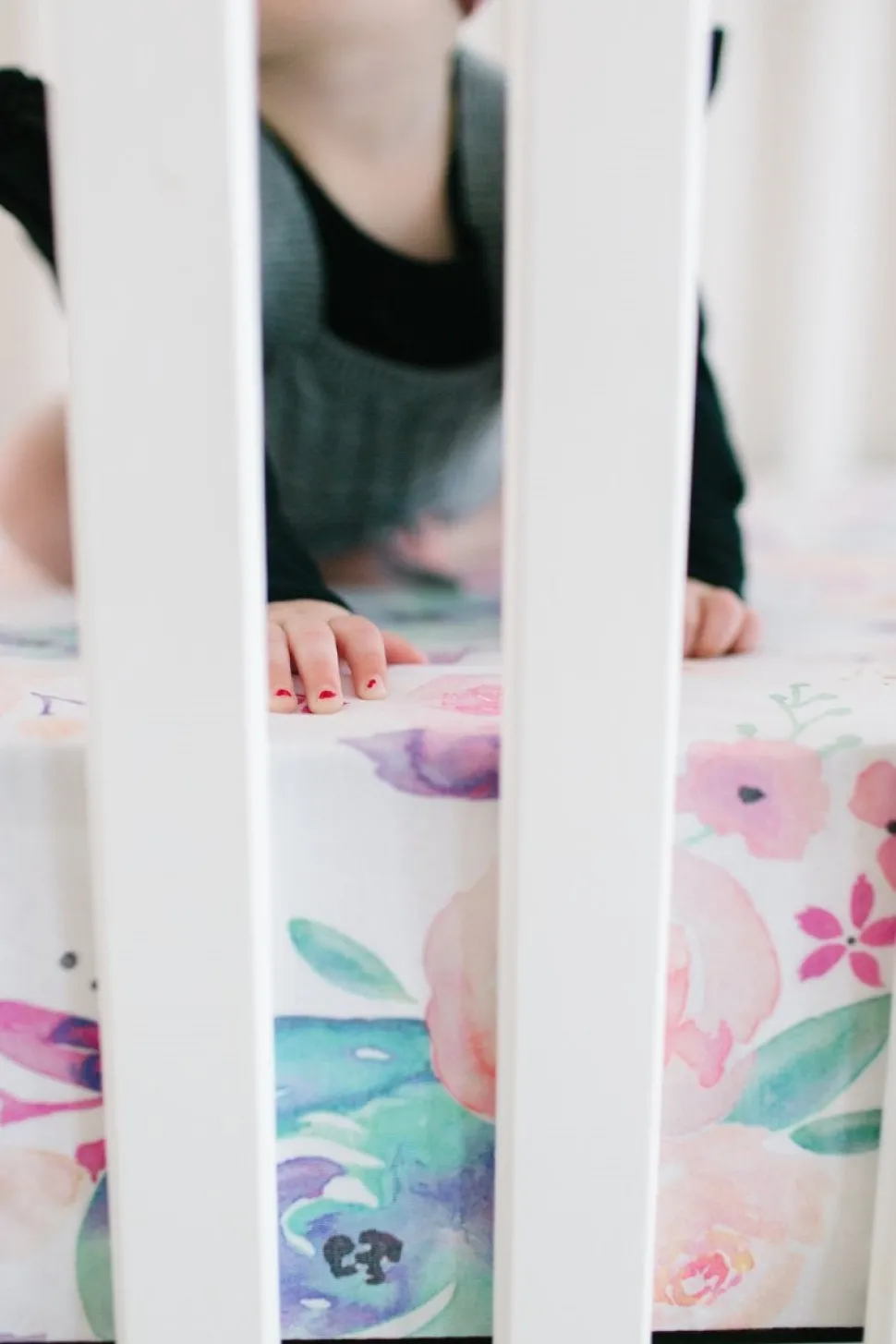 Copper Pearl Premium Fitted Crib Sheet - Bloom