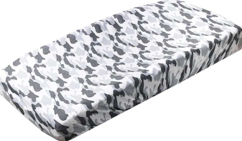 Copper Pearl Premium Knit Diaper Changing Pad Cover - Gunnar