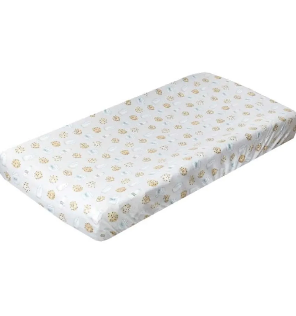 Copper Pearl Premium Knit Diaper Changing Pad Cover - Chip