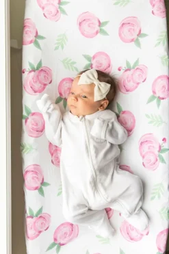 Copper Pearl Premium Knit Diaper Changing Pad Cover - Grace