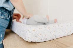 Copper Pearl Premium Knit Diaper Changing Pad Cover - Arlo
