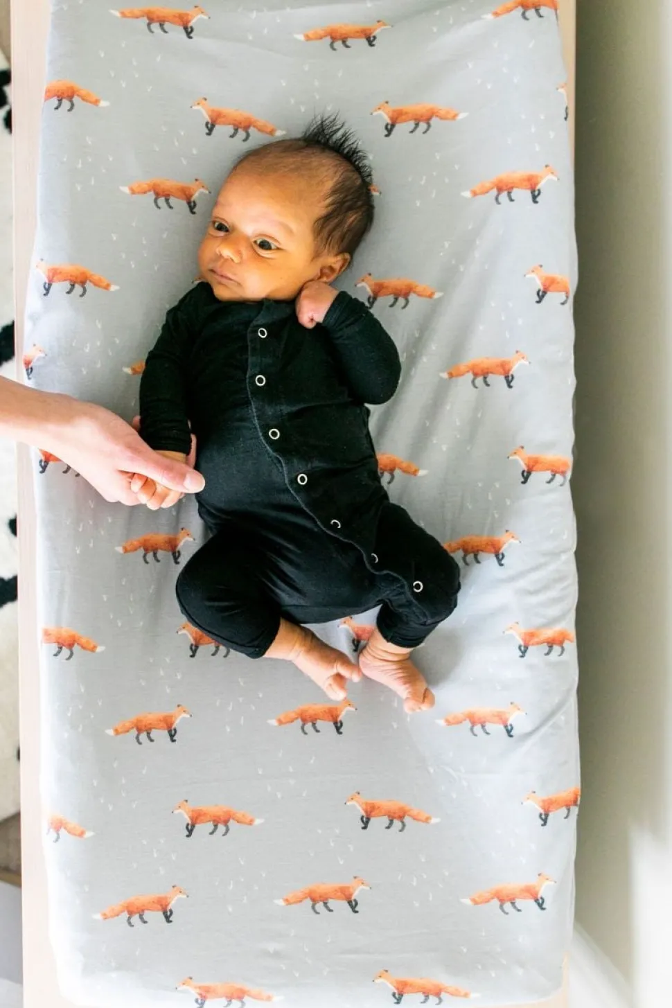 Copper Pearl Premium Knit Diaper Changing Pad Cover - Swift