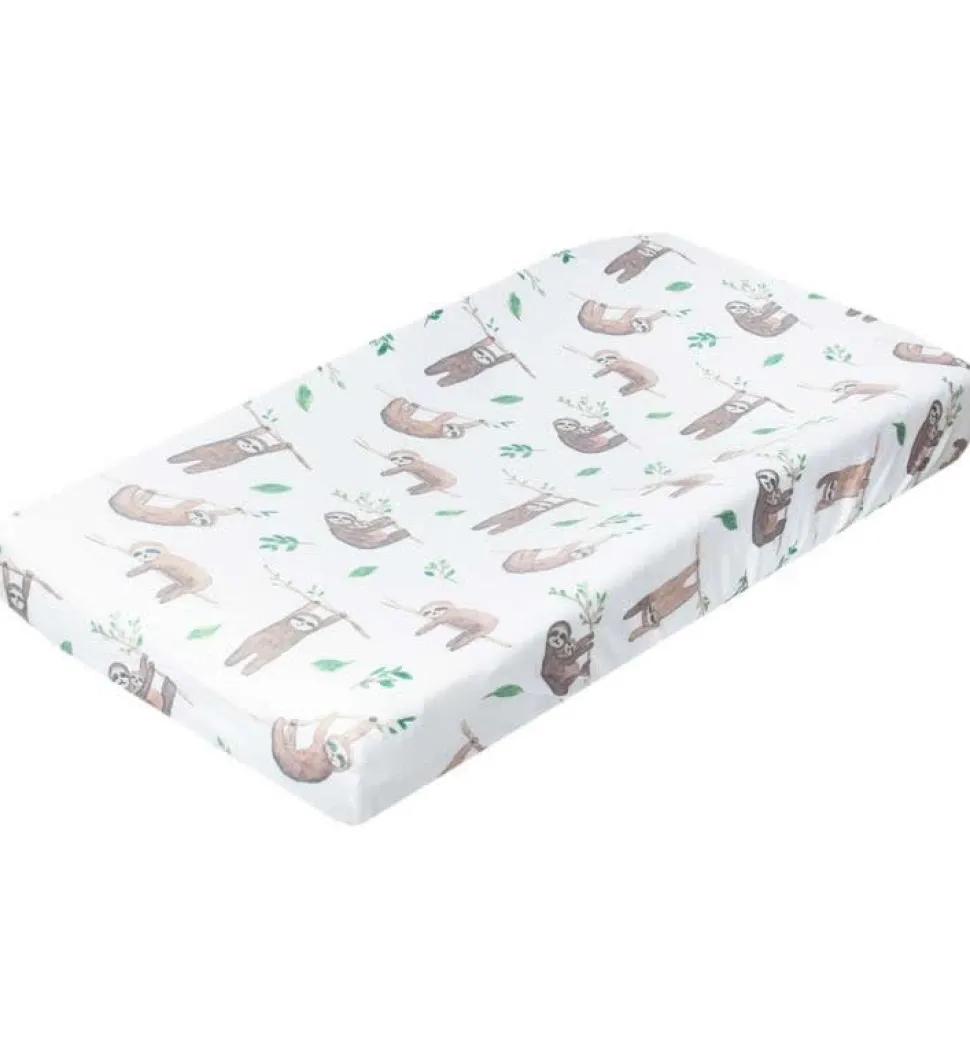 Copper Pearl Premium Knit Diaper Changing Pad Cover - Noah