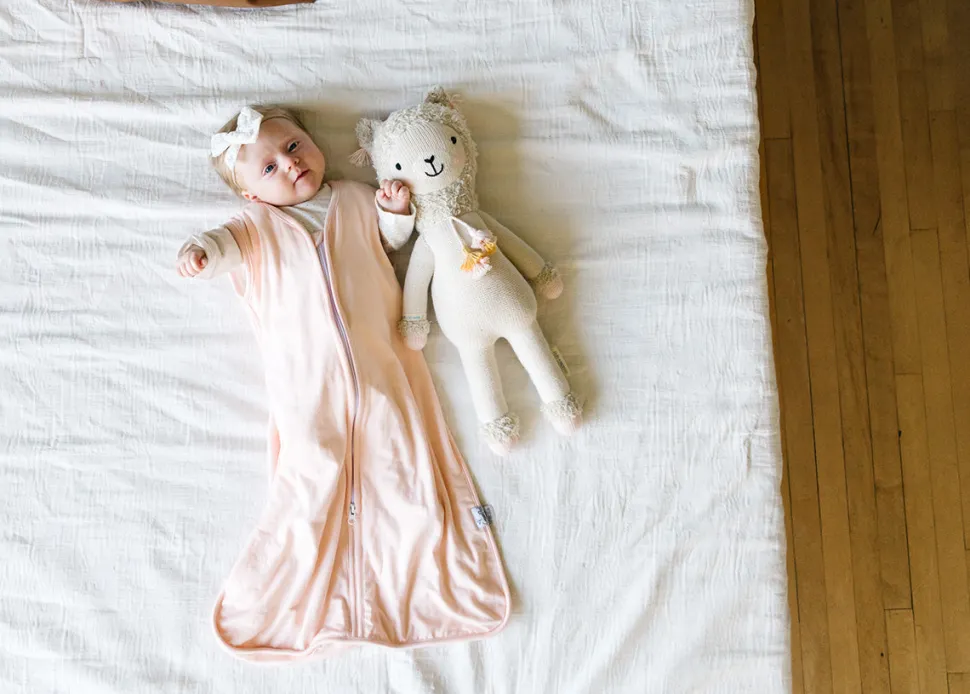 Copper Pearl Sleep Bag - Blush, 0-6M