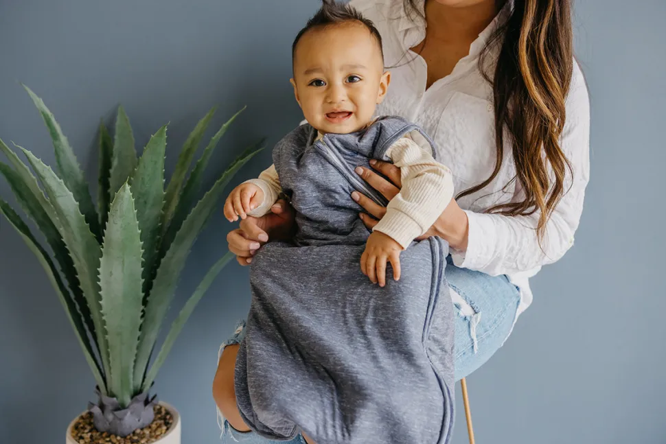 Copper Pearl Sleep Bag - Denim, 6-12M