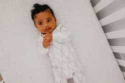 Copper Pearl Zip-up Footie - Bliss (6-12M)