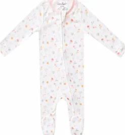 Copper Pearl Zip-up Footie, Mabel (0-3M)