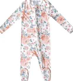 Copper Pearl Zip-up Footie - Autumn (18-24M)