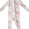 Copper Pearl Zip-up Footie, Autumn (12-18M)