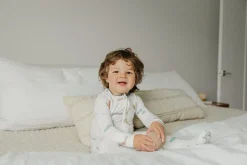 Copper Pearl Zip-up Footie - Ace (12-18M)