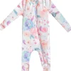 Copper Pearl Zip-up Footie - Bloom (18-24M)