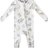 Copper Pearl Zip-up Footie - Haven (18-24M)
