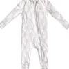Copper Pearl Zip-up Footie - Bliss (0-3M)