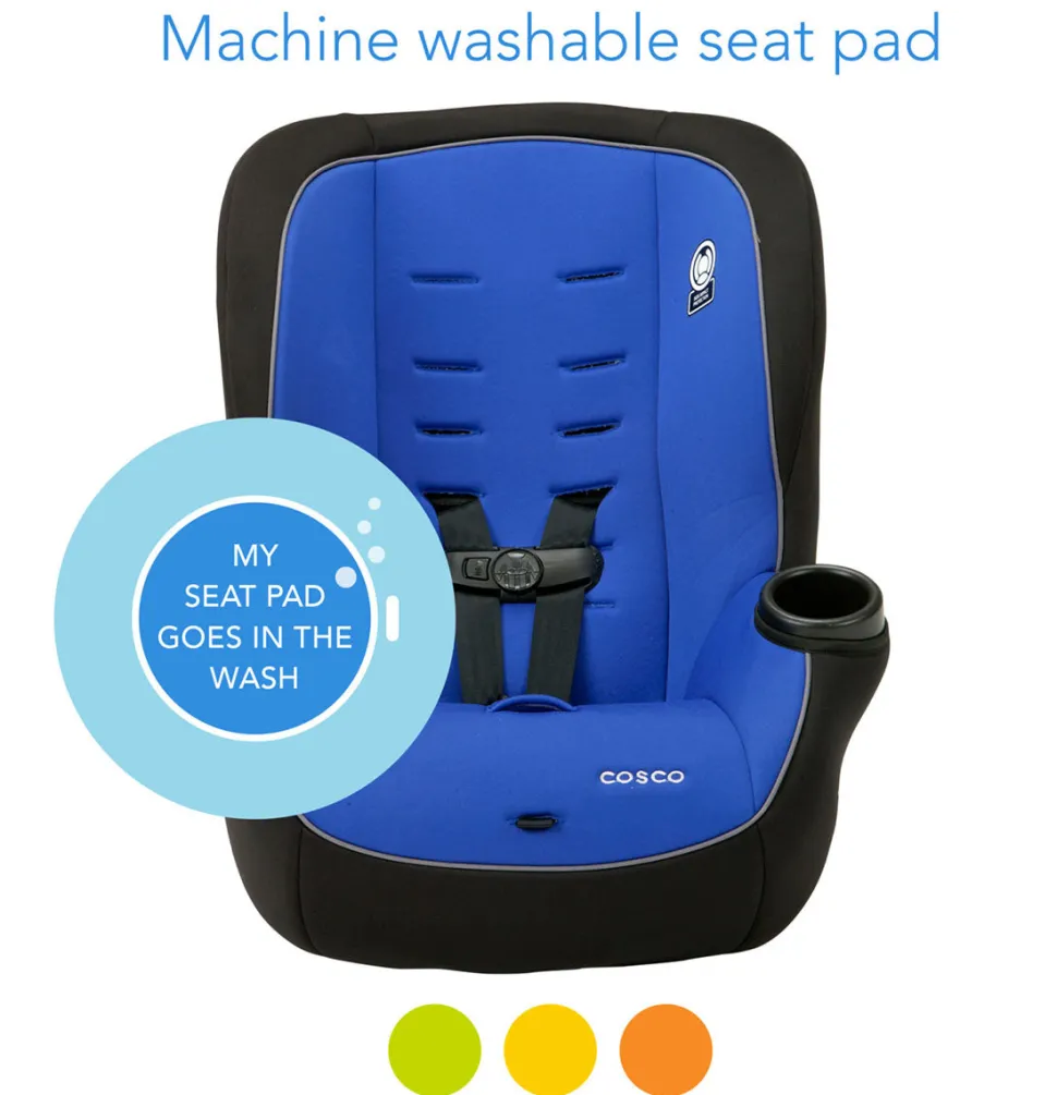 Cosco Onlook 2-in-1 Lightweight Convertible Car Seat - Vibrant Blue