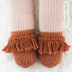 Cuddle+Kind Hand Knit Doll - Mini Chelsea the Cat, 13