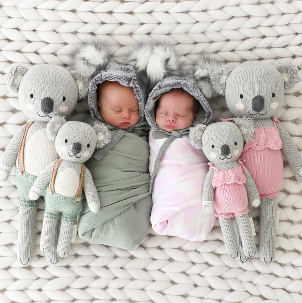 Cuddle+Kind Hand Knit Doll - Mini Claire the Koala, 13"