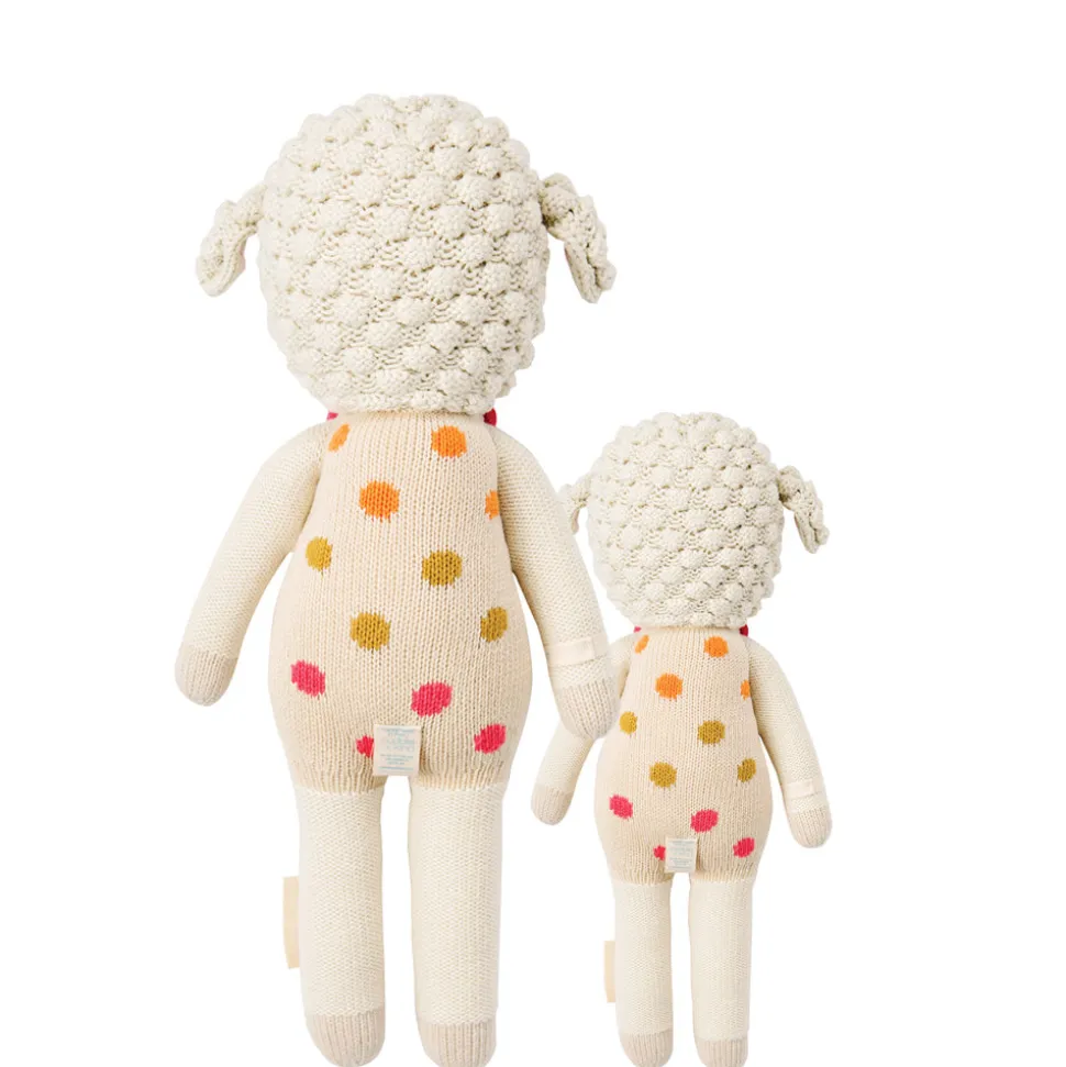 Cuddle+Kind Hand Knit Doll - Mini Lucy the Lamb, 13"