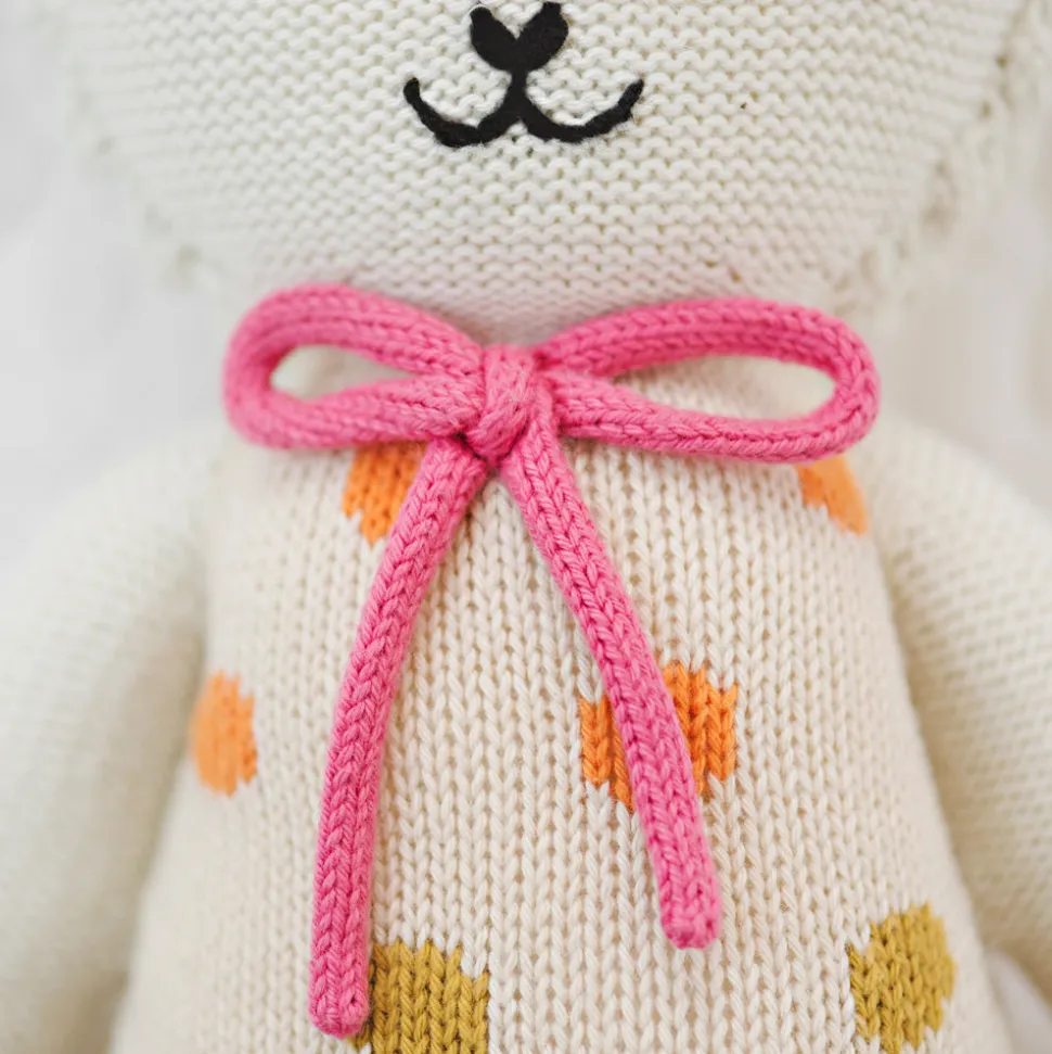 Cuddle+Kind Hand Knit Doll - Mini Lucy the Lamb, 13"
