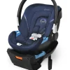 Cybex Aton 2 SensorSafe Lightweight Infant Car Seat with Load Leg - Denim Blue