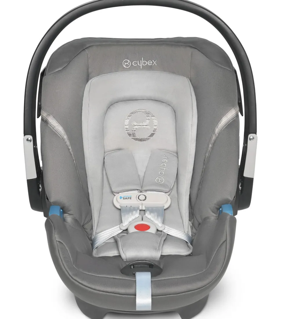 Cybex Aton 2 SensorSafe Lightweight Infant Car Seat with Load Leg - Denim Blue