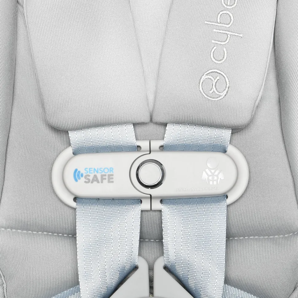 Cybex Aton 2 SensorSafe Lightweight Infant Car Seat with Load Leg - Denim Blue