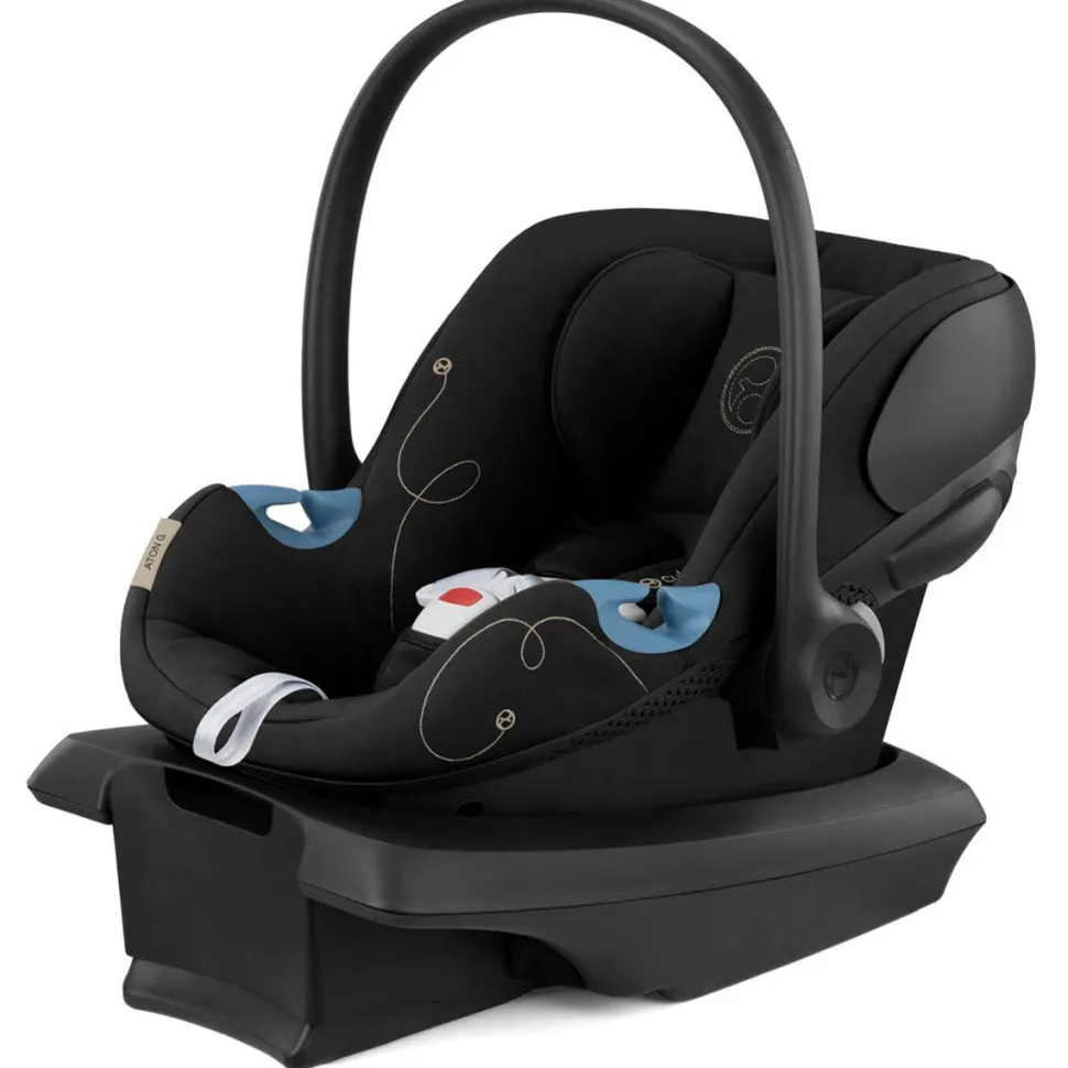 Cybex Aton G SensorSafe Infant Car Seat - Moon Black