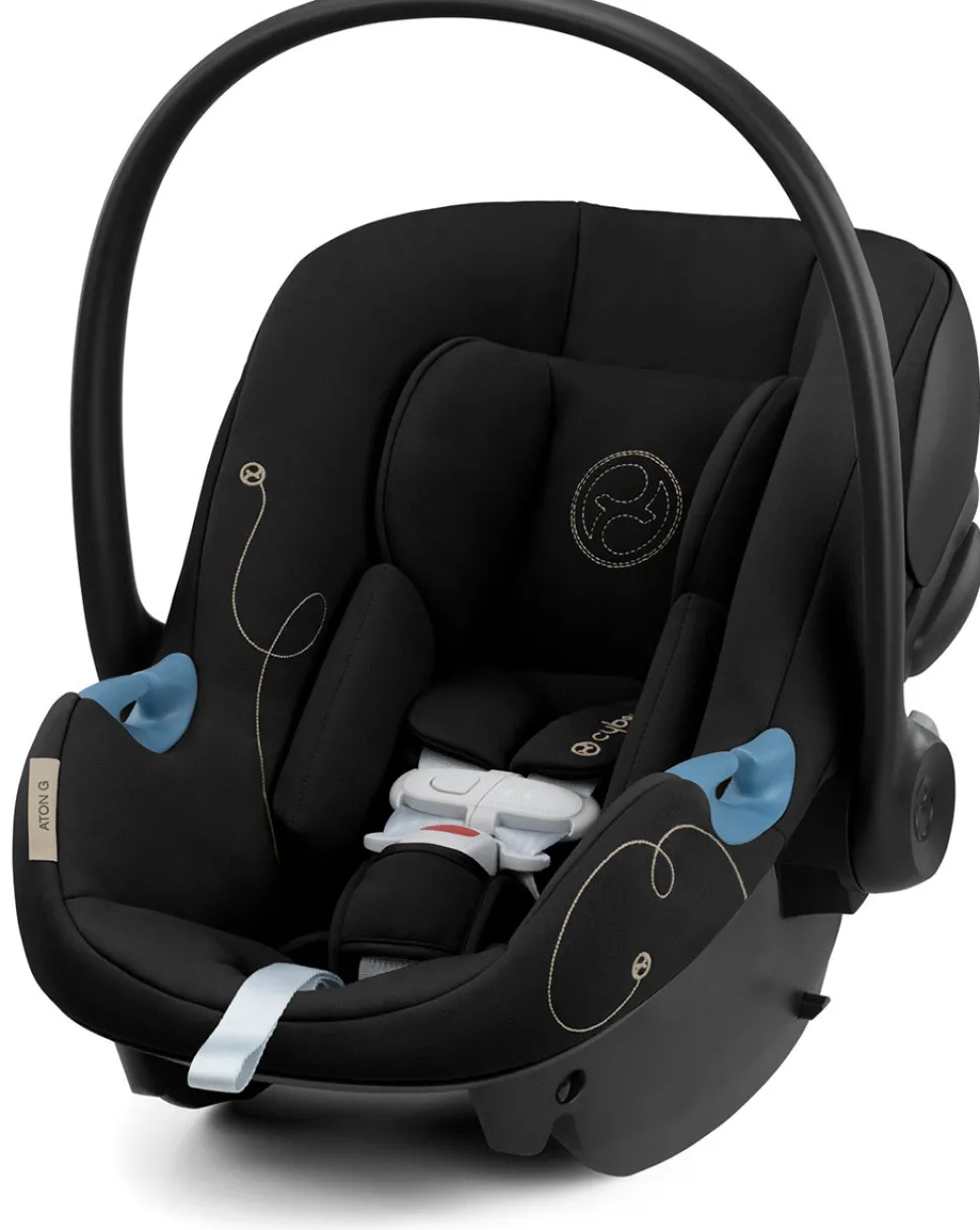 Cybex Aton G SensorSafe Infant Car Seat - Moon Black