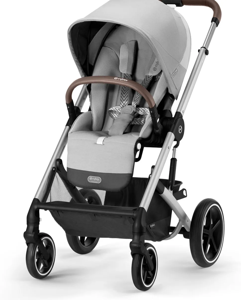 Cybex Balios S Lux 2 Stroller - Silver Frame / Lava Grey