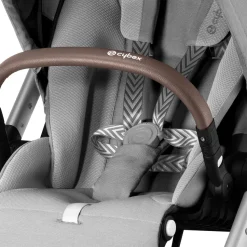 Cybex Balios S Lux 2 Stroller - Silver Frame / Lava Grey