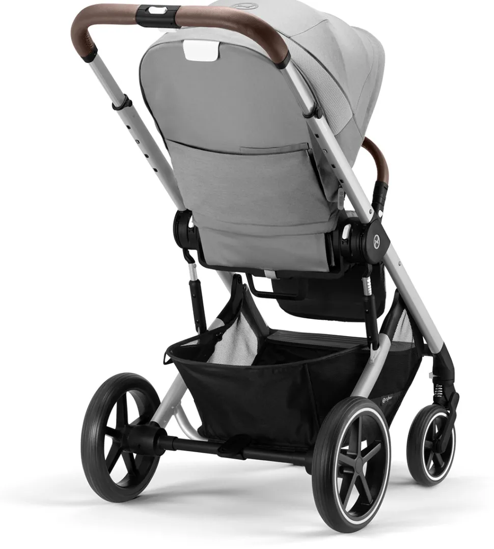 Cybex Balios S Lux 2 Stroller - Silver Frame / Lava Grey