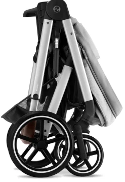 Cybex Balios S Lux 2 Stroller - Silver Frame / Lava Grey