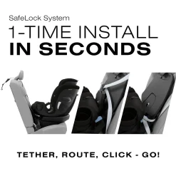 Cybex Callisto G 360 Rotating All-in-One Convertible Car Seat - Nightfall Black