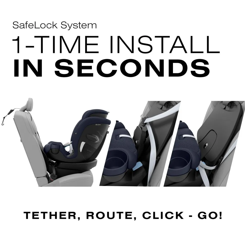 Cybex Callisto G 360 Rotating All-in-One Convertible Car Seat - Ocean Blue