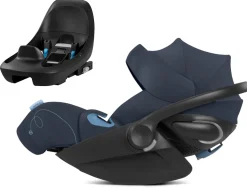 Cybex Cloud G Basic Comfort Extend Reclining Infant Car Seat with Anti-Rebound Bar - Ocean Blue