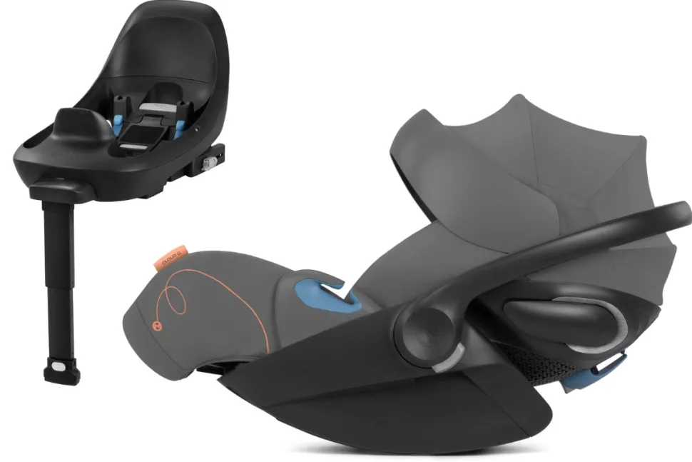 Cybex Cloud G Lux SensorSafe Comfort Extend Reclining Infant Car Seat - Lava Grey