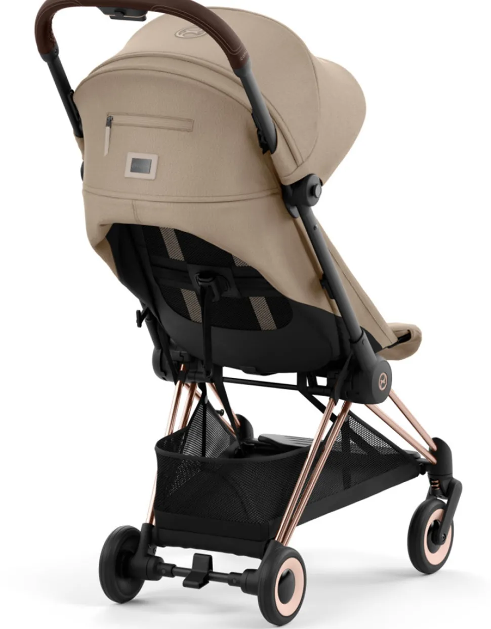 Cybex COYA Compact Stroller - Rose Gold / Cozy Beige