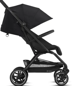 Cybex Eezy S+ 2 Compact Stroller - Deep Black / Black