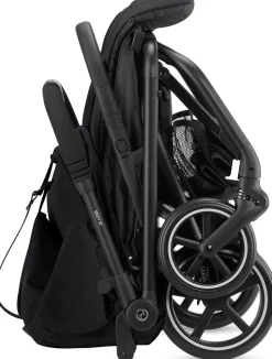 Cybex Eezy S+ 2 Compact Stroller - Deep Black / Black