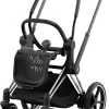 Cybex ePriam 2 Electronic Assist Stroller Frame - Chrome / Black