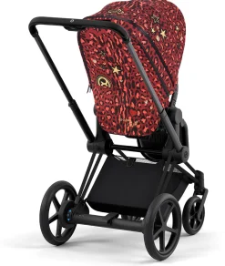 Cybex ePriam 2 Electronic Assist Complete Stroller Bundle - Rockstar by Alec Voelkel